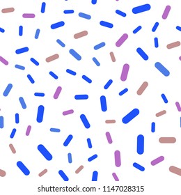 Light Multicolor vector seamless cover with stright stripes. Lines on blurred abstract background with gradient. The pattern for ad, booklets, leaflets.