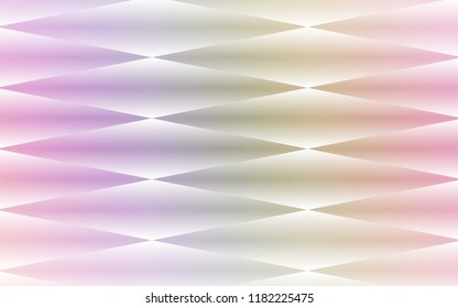 Light Multicolor vector seamless cover in polygonal style. Modern abstract illustration with colorful rectangles. Pattern for design of window blinds, curtains.