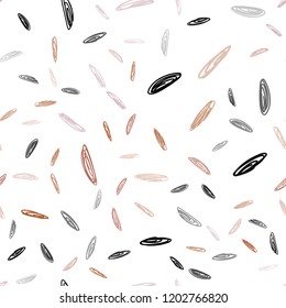 Light Multicolor vector seamless cover with spots. Glitter abstract illustration with blurred drops of rain. Beautiful design for your business advert.