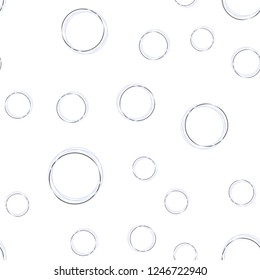 Light Multicolor vector seamless cover with spots. Modern abstract illustration with colorful water drops. Template for business cards, websites.