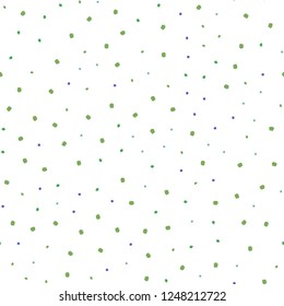 Light Multicolor vector seamless cover with spots. Beautiful colored illustration with blurred circles in nature style. Pattern for design of fabric, wallpapers.