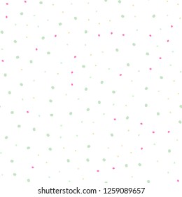 Light Multicolor vector seamless cover with spots. Beautiful colored illustration with blurred circles in nature style. Pattern for trendy fabric, wallpapers.