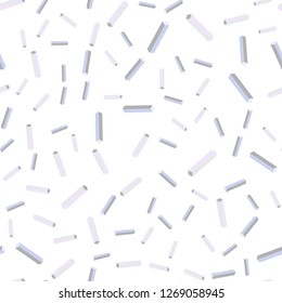 Light Multicolor vector seamless, isometric layout with flat lines. Modern geometrical abstract illustration with Lines. Pattern for trendy fabric, wallpapers.