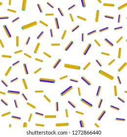 Light Multicolor vector seamless, isometric background with straight lines. Blurred decorative design in simple style with lines. Pattern for trendy fabric, wallpapers.