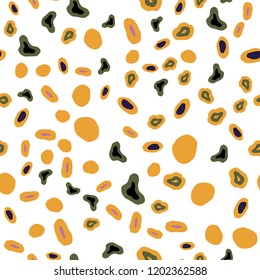 Light Multicolor vector seamless layout with circle shapes. Illustration with set of shining colorful abstract circles. Pattern for design of window blinds, curtains.