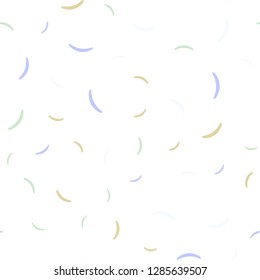 Light Multicolor vector seamless layout with bent lines. A shining illustration, which consists of curved lines. A new texture for your  ad, booklets, leaflets.