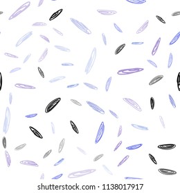 Light Multicolor vector seamless pattern with spheres. Abstract illustration with colored bubbles in nature style. Pattern can be used for futuristic ad, booklets.