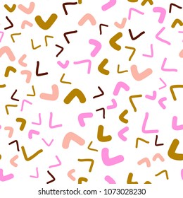 Light Multicolor vector seamless  template with bubble shapes. Colorful abstract illustration with gradient lines. New composition for your brand book.