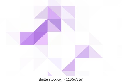 Light Multicolor vector shining triangular layout. Colorful illustration in polygonal style with gradient. Polygonal design for your web site.