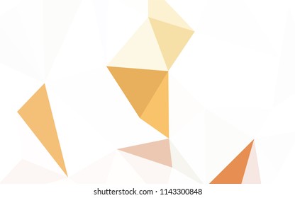 Light Multicolor vector shining triangular layout. Creative geometric illustration in Origami style with gradient. Completely new template for your banner.