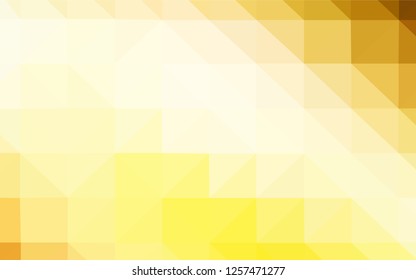 Light Multicolor vector shining triangular cover. Shining polygonal illustration, which consist of triangles. Brand new style for your business design.