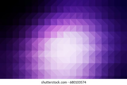 Light Multicolor vector shining triangular template. Geometric illustration in Origami style with gradient.  A completely new design for your business.