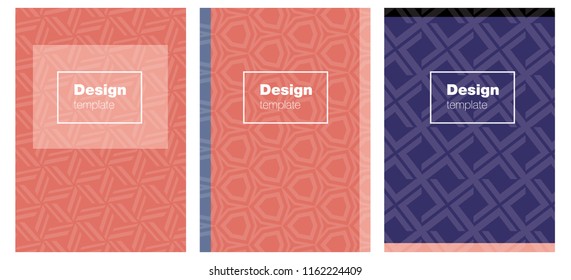 Light Multicolor vector style guide for notepads. Glitter abstract design concept with text box. New design for cover of books.
