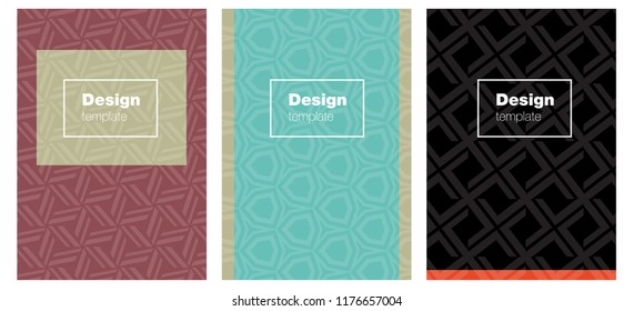 Light Multicolor vector style guide for notepads. Booklet with textbox on colorful abstract background. Pattern for leaflets, booklets.