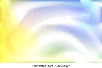 Light Multicolor vector template with abstract circles. Colorful abstract illustration with gradient lines. A completely new template for your business design.