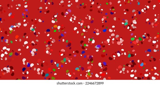 Light multicolor vector template with abstract forms. Modern abstract illustration with gradient random forms. Elegant design for wallpaper set.