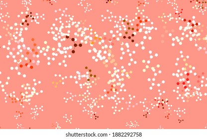 Light Multicolor vector template with artificial intelligence structure. Shining colorful illustration with real structure of AI. Pattern for science, futuristic designs.