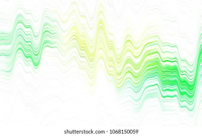Light Multicolor vector template with bent lines. Brand-new colored illustration in marble style with gradient. A completely new template for your business design.