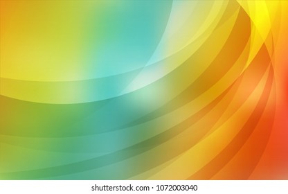 Light Multicolor vector template with bubble shapes. Colorful illustration in abstract marble style with gradient. A completely new template for your business design.