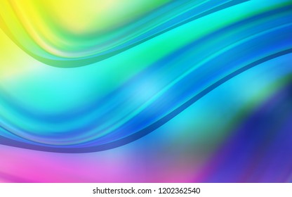 Light Multicolor vector template with bubble shapes. A completely new color illustration in marble style. The template for cell phone backgrounds.