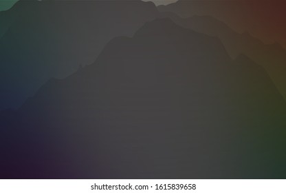 Light Multicolor vector template with bubble shapes. Modern gradient abstract illustration with bandy lines. A completely new template for your business design.