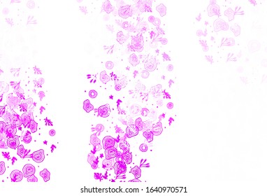 Light Multicolor vector template with chaotic shapes. Simple colorful illustration with abstract gradient shapes. Simple design for your web site.
