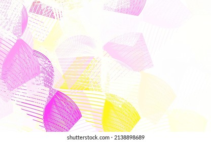 Light Multicolor vector template with chaotic shapes. Simple colorful illustration with abstract gradient shapes. Simple design for your web site.