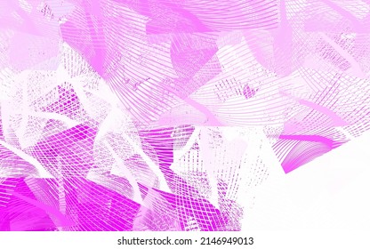 Light Multicolor vector template with chaotic shapes. Colorful chaotic forms with gradient in modern style. Elegant design for wallpapers.