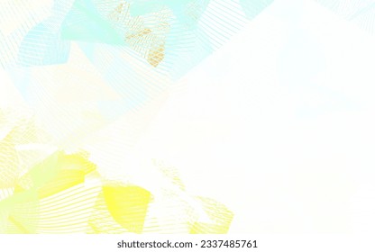 Light Multicolor vector template with chaotic shapes. Simple colorful illustration with abstract gradient shapes. Simple design for your web site.