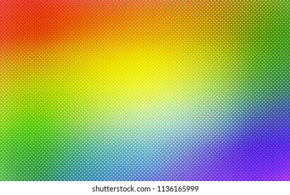 Light Multicolor vector template with circles. Modern abstract illustration with colorful water drops. Pattern can be used for beautiful websites.