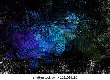 Light Multicolor vector template with circles. Abstract illustration with colored bubbles in nature style. New template for your brand book.