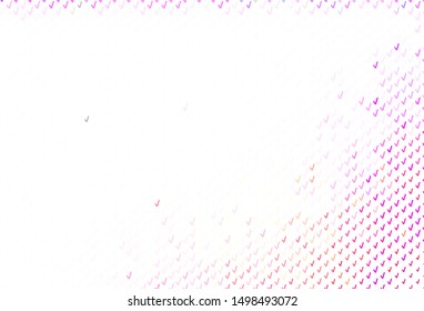 Light Multicolor vector template with curved lines. Colorful illustration in abstract style with gradient. Abstract design for your web site.