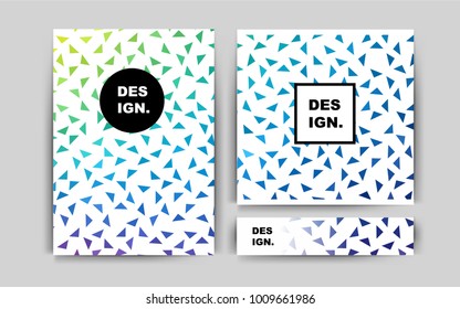 Light Multicolor vector template for landing pages. Abstract booklet on colored background with gradient. New design for a poster, banner of your website.