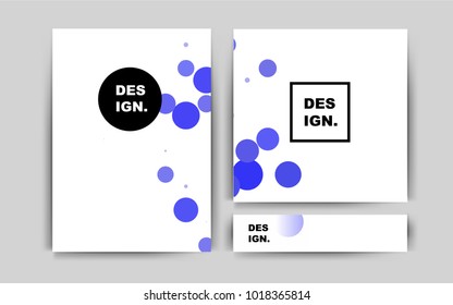 Light Multicolor vector template for landing pages. Modern abstract design concept with colorful gradient. The pattern can be used for any ad, booklets.