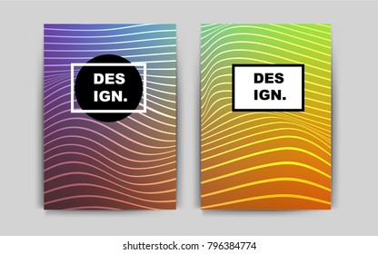 Light Multicolor vector template for landing pages. Glitter abstract design concept with text box. Pattern for beautiful business cards, folders.