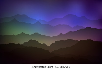 Light Multicolor vector template with lava shapes. Shining illustration, which consist of blurred lines, circles. Pattern for your business design.