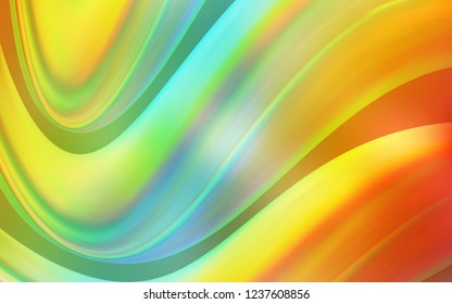 Light Multicolor vector template with lava shapes. Creative geometric illustration in marble style with gradient. Pattern for your business design.