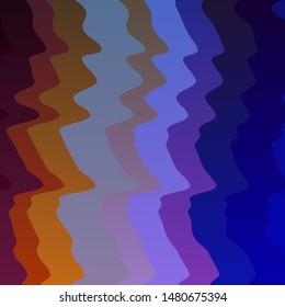 Light Multicolor vector template with lines. Bright illustration with gradient circular arcs. Smart design for your promotions.