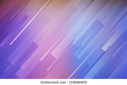 Light Multicolor vector template with repeated sticks. Decorative shining illustration with lines on abstract template. The pattern for ad, booklets, leaflets.