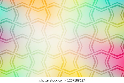 Light Multicolor vector template with repeated sticks. Lines on blurred abstract background with gradient. Pattern for your busines websites.