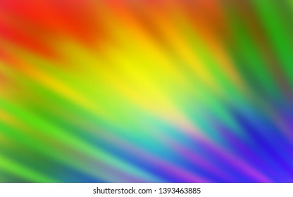 Light Multicolor vector template with repeated sticks. Glitter abstract illustration with colorful sticks. Best design for your ad, poster, banner.