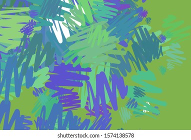 Light Multicolor vector template with repeated sticks. Lines on blurred abstract background with gradient. Pattern for your busines websites.
