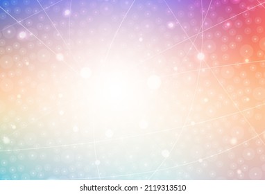 Light Multicolor vector template with repeated sticks. Modern geometrical abstract illustration with Lines. Template for your beautiful backgrounds.