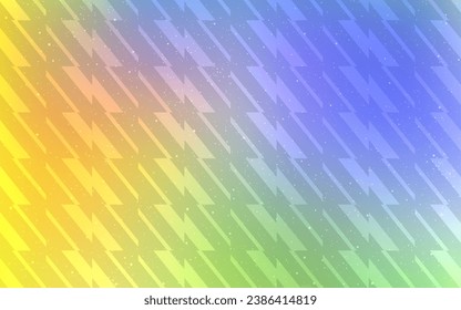 Light Multicolor vector template with repeated sticks. Shining colored illustration with sharp stripes. Smart design for your business advert.