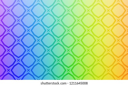 Light Multicolor vector template with sky stars. Decorative illustration with stars on abstract template. Smart design for your business advert.