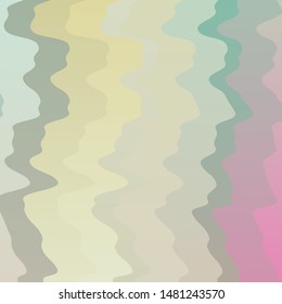 Light Multicolor vector template with wry lines. Brand new colorful illustration with bent lines. Template for your UI design.