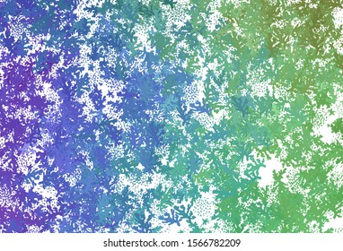 Light Multicolor vector texture with abstract forms. Illustration with colorful gradient shapes in abstract style. Elegant design for wallpapers.