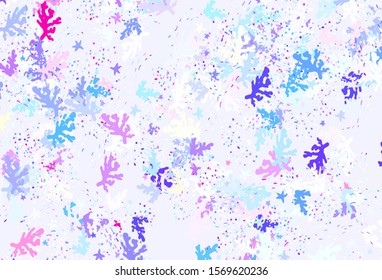 Light Multicolor vector texture with abstract forms. Decorative design in abstract style with random forms. Elegant design for wallpapers.