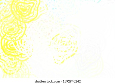 Light Multicolor vector texture with abstract forms. Modern abstract illustration with colorful random forms. Elegant design for wallpapers.