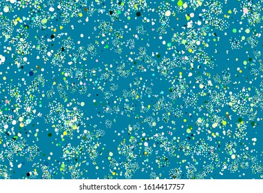 Light Multicolor vector texture with abstract forms. Illustration with colorful gradient shapes in abstract style. Modern design for your business card.